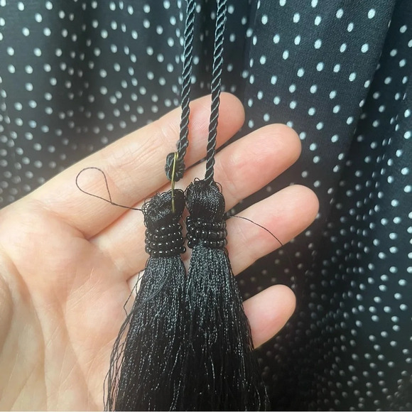 NANA BAILA PARIS Argentina Embroidered Polka Dot Lightweight Jumpsuit Romper - Picture 11 of 11